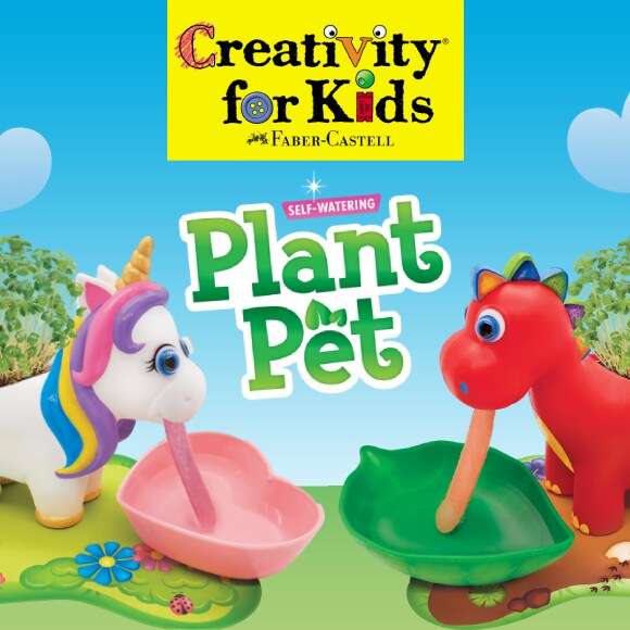 Craft, Water & Grow Your Own Plant Pet with Faber-Castell®